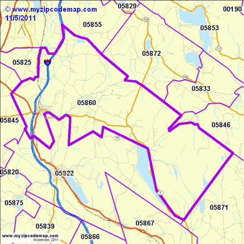 map of 05860