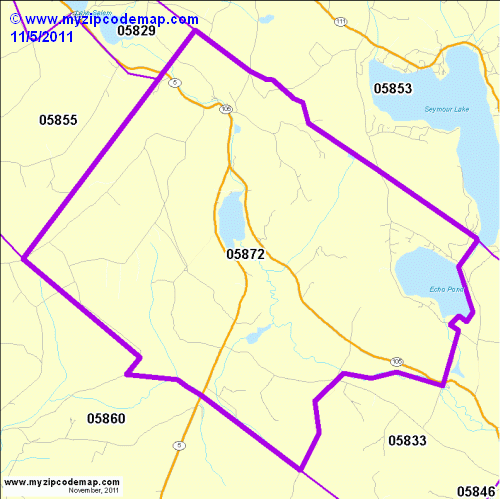 map of 05872
