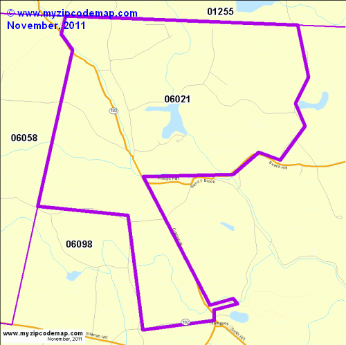 map of 06021