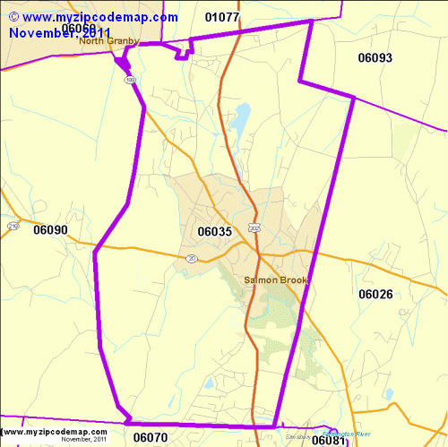 map of 06035