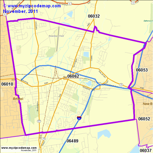 map of 06062