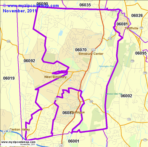 map of 06070
