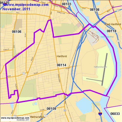 map of 06114