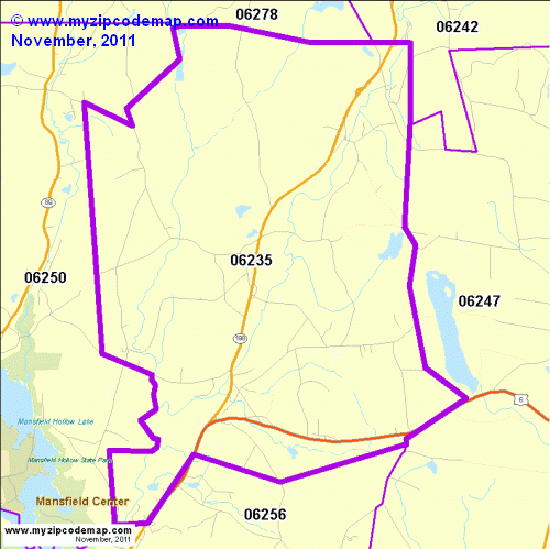map of 06235