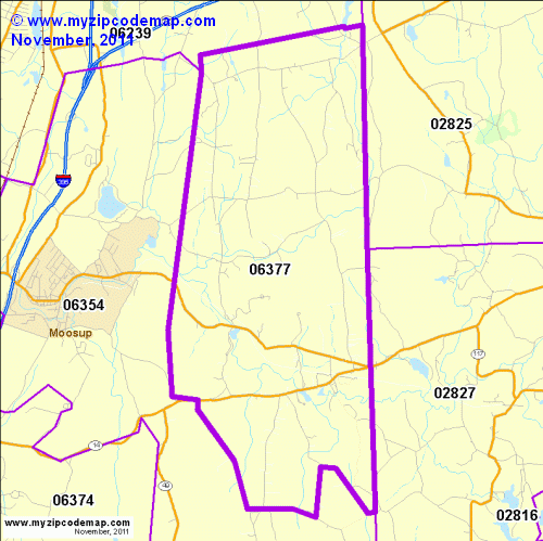map of 06377