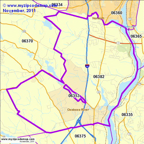 map of 06382