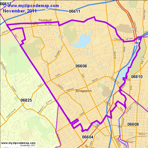 map of 06606