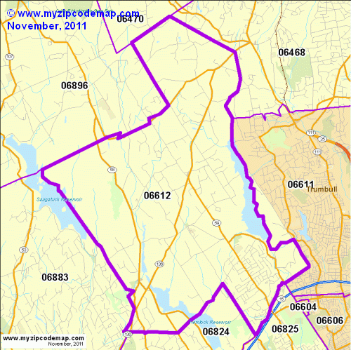 map of 06612