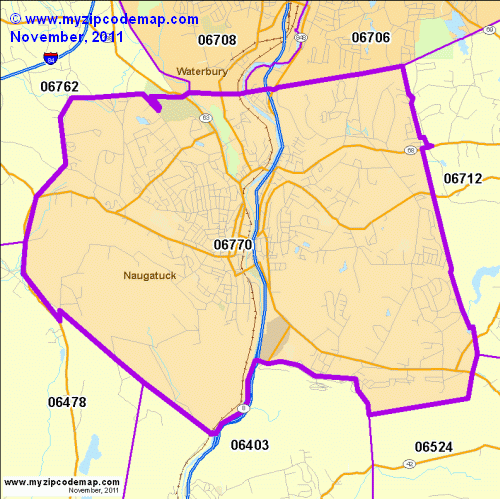 map of 06770
