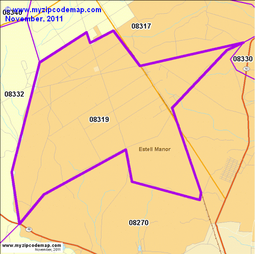 map of 08319