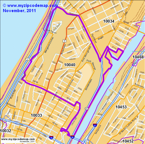 map of 10040