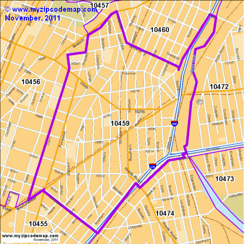 map of 10459