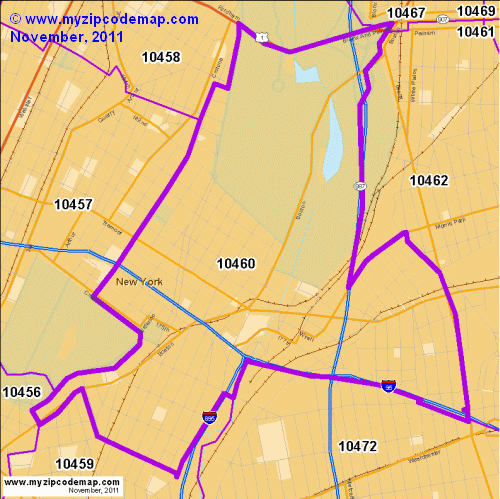map of 10460