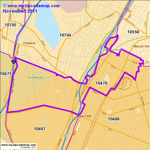 map of 10470
