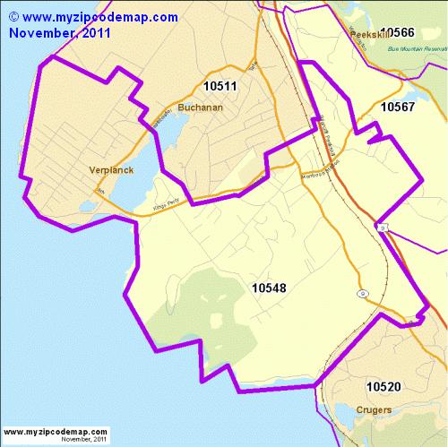 map of 10548