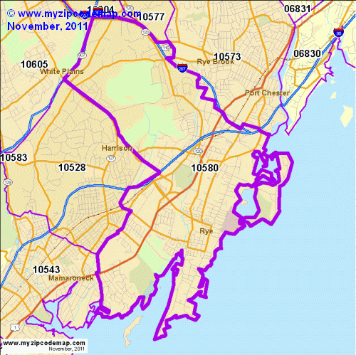 map of 10580