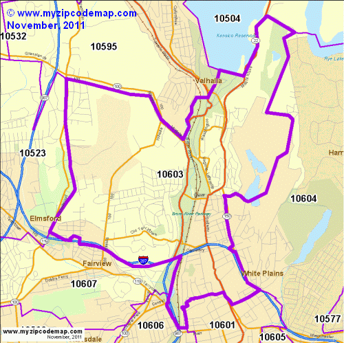 map of 10603