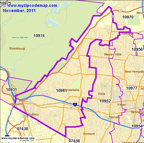 map of 10901