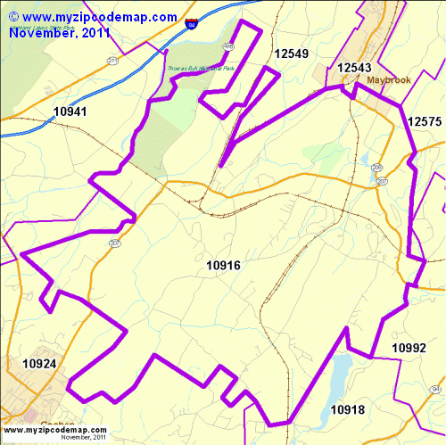 map of 10916