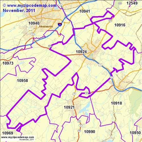 map of 10924