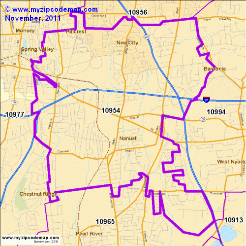 map of 10954