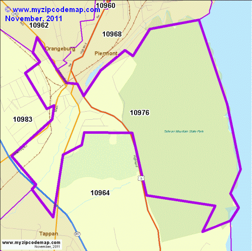 map of 10976
