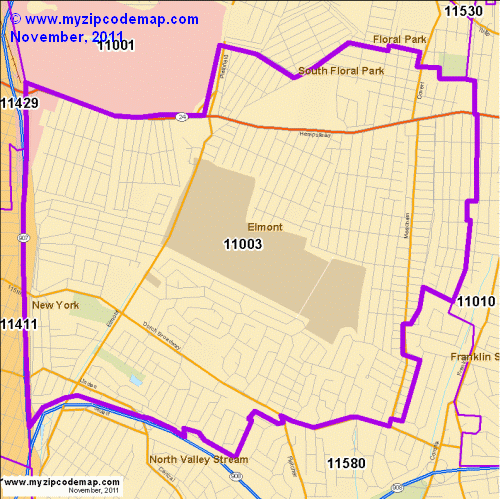 map of 11003