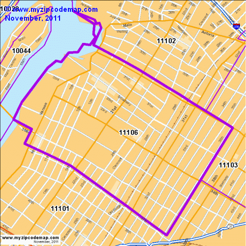 map of 11106