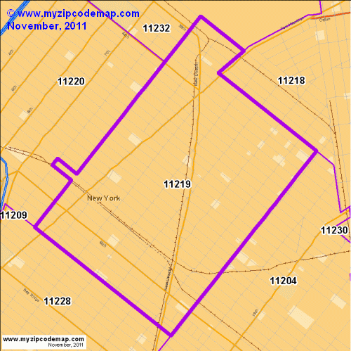 map of 11219
