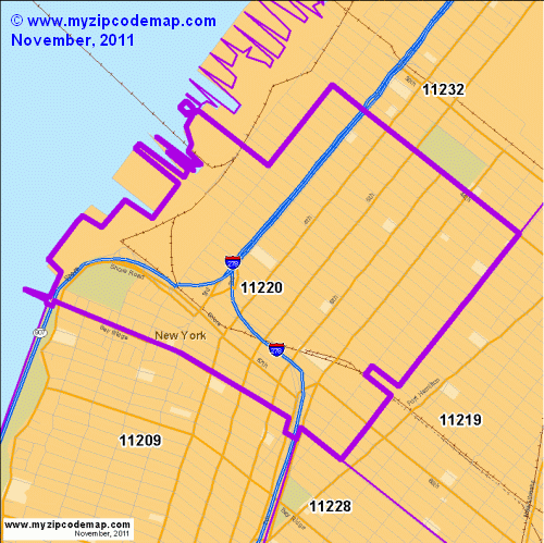 map of 11220