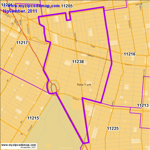 map of 11238