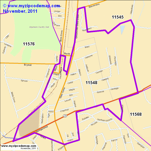 map of 11548
