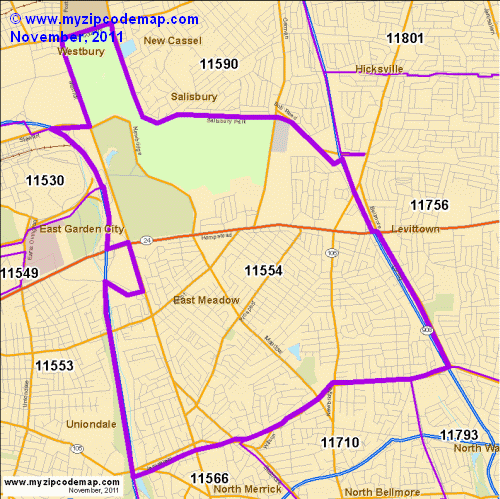 map of 11554
