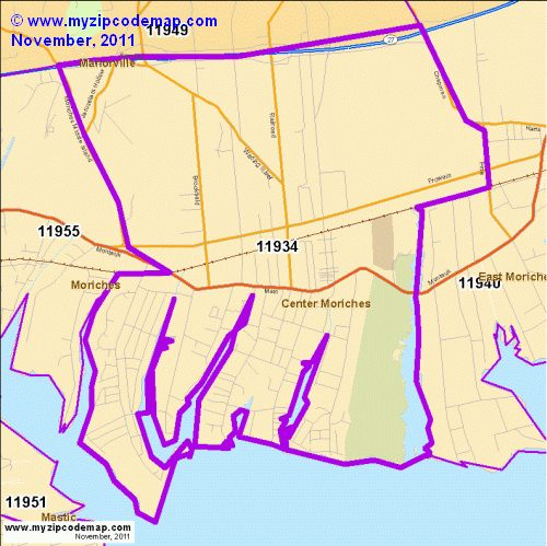 map of 11934