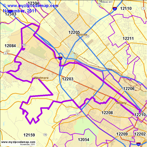 map of 12203
