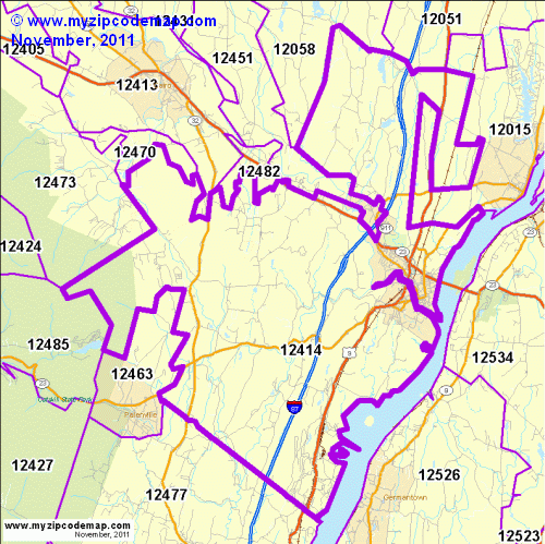 map of 12414