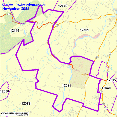 map of 12525