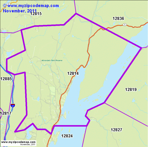 map of 12814