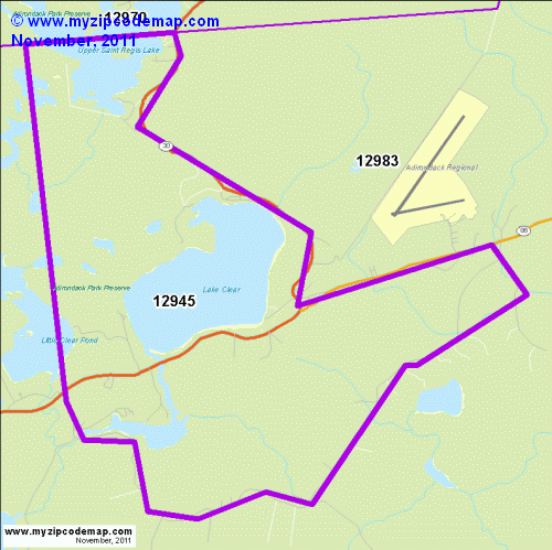 map of 12945