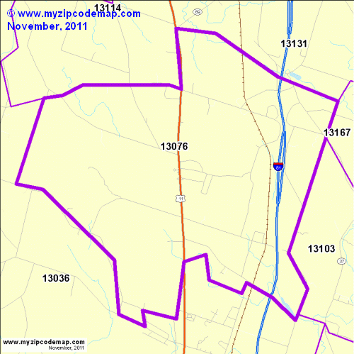 map of 13076