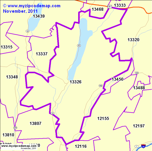 map of 13326