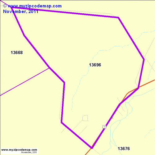 map of 13696