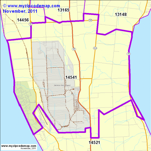 map of 14541