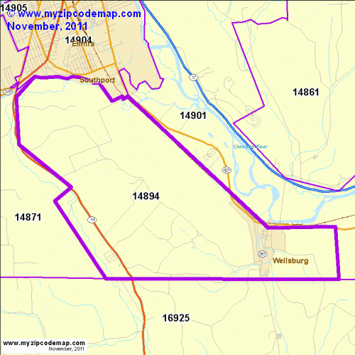 map of 14894