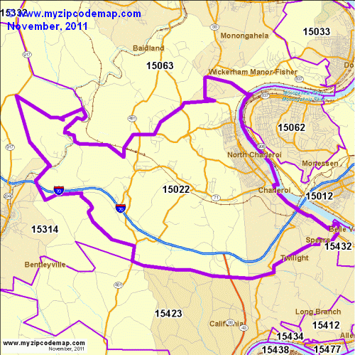 map of 15022