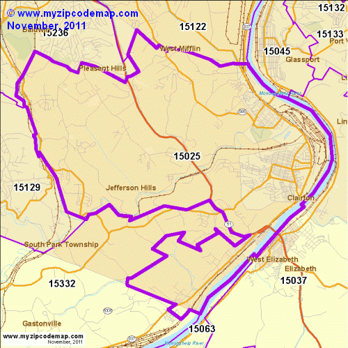 map of 15025