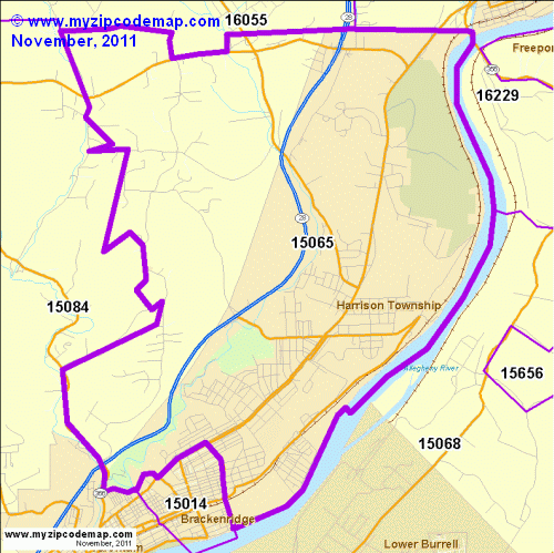 map of 15065