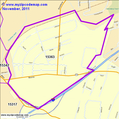 map of 15363
