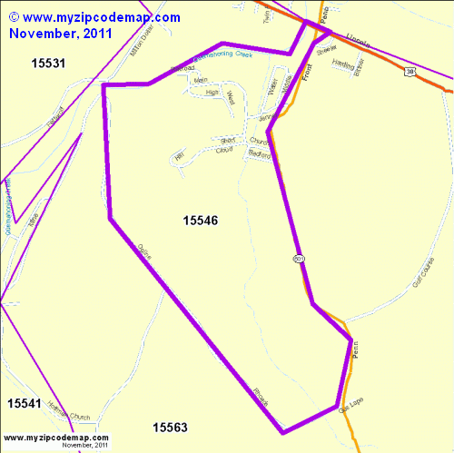 map of 15546