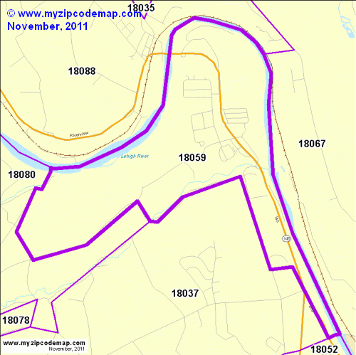 map of 18059